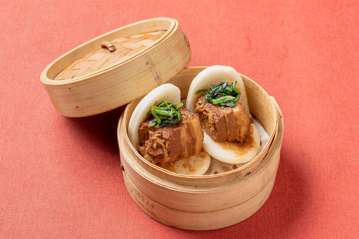 角煮饅頭