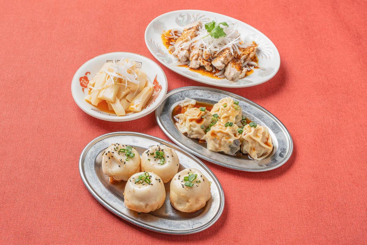 ドラゴン人気料理コースの料理